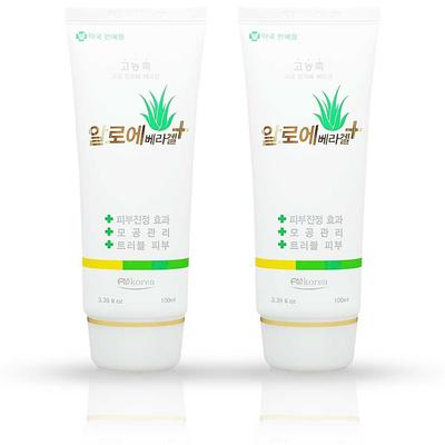 FMkorea Aloe Vera Gel Plus, 100ml, 2 Units