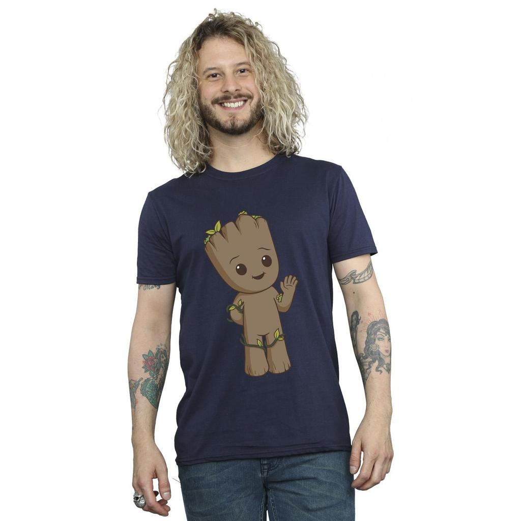 Marvel Mens I Am Groot Cute Groot T-Shirt