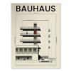 Black and White Bauhaus Minimalist Dark Series Poster Abstract Square Chair Line Canvas Painting Bedroom Living Room Wall Art
