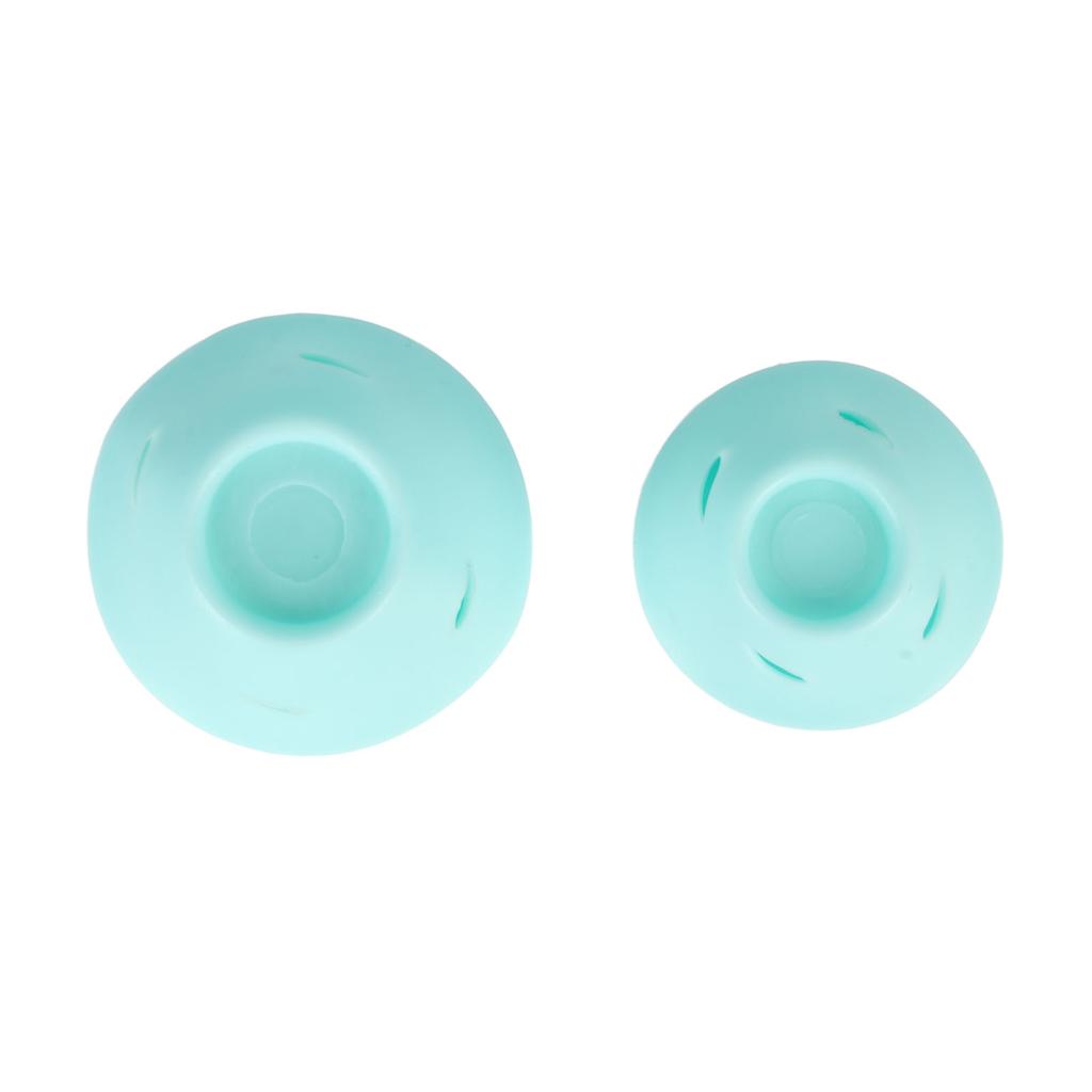40Pcs Hair Rollers Safe Heatless Two Size Portable Soft Silicone Wave Former for Women Girl