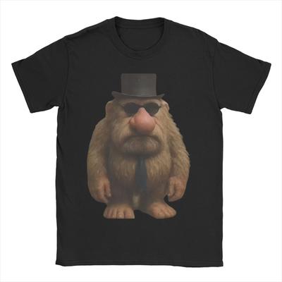 T Shirt Men Cotton Leisure T-Shirt Round Neck Italian Brainrot Tees Short Sleeve Tops Gift Idea
