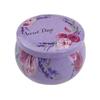 2.2 Oz Tea Pear Paste Candy Tin Gift Box with Candle Can Storage