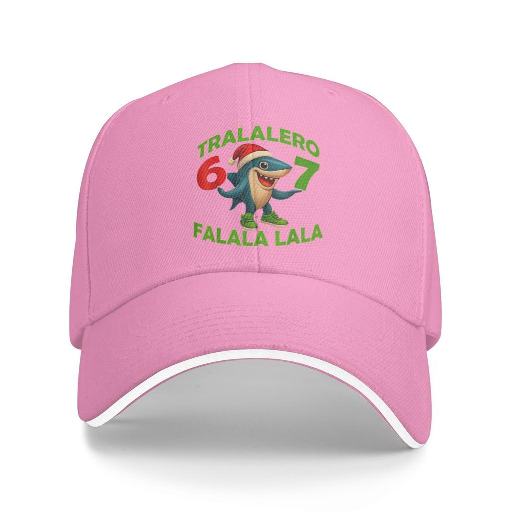 Tralalero Tralala Funny Italian Brainrot 67 Six Seven Meme Baseball Cap Hiking Fishing Trucker Hat Men Classic Baseball Caps