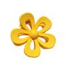 7cm Frosted Flower Claw Hair Clip - Five-Petal Candy Color Updo Accessory
