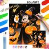 Mickey Halloween Pumpkin Art Kit Handmade Painting Diy Home Decoration