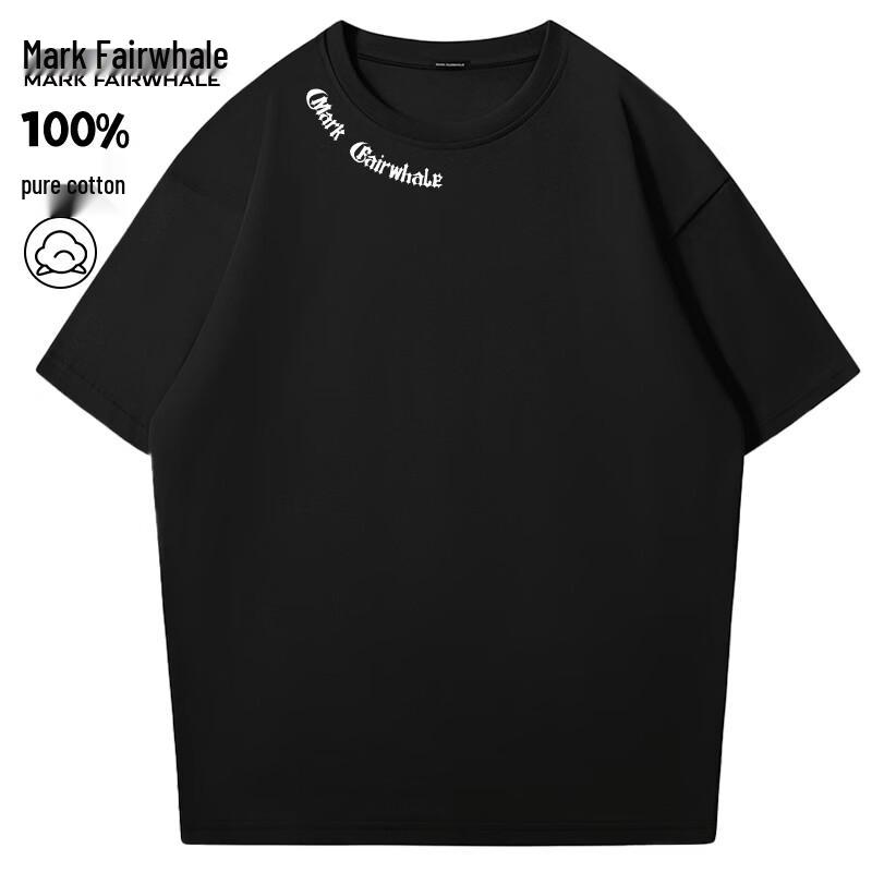 Mark Fairwhale Men s Pure Cotton Short Sleeve T-shirt L