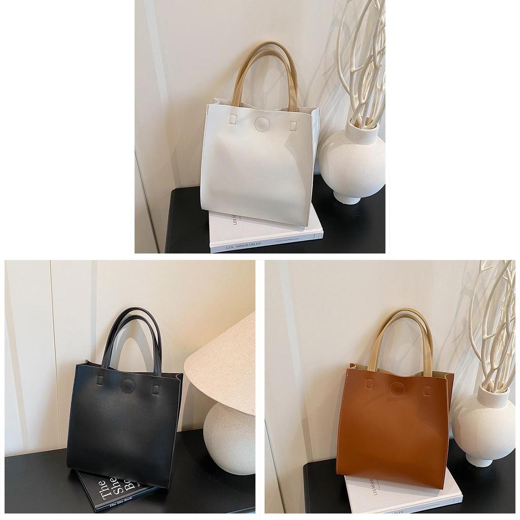 Street Style Ladies Tote Bag With Pu Material And Magnetic Closure For Daily Use