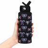 Portable 1000ML Thermos Bottle Aesthetic Leak Proof Insulated Tumbler with Straw Large Capacity Stainless Steel