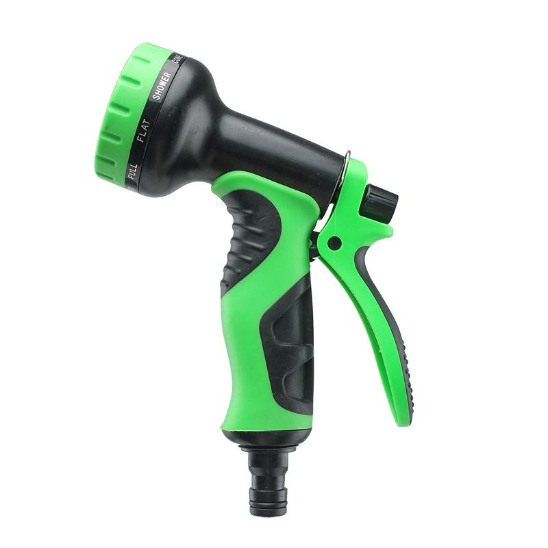 10-Function Telescopic Garden & Car Washing Water Gun with Shower Nozzle