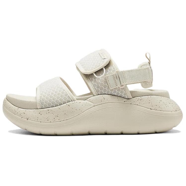 Skechers Thick Sole Casual Breathable Slide Sandals Women sandals White 141510-NAT 36