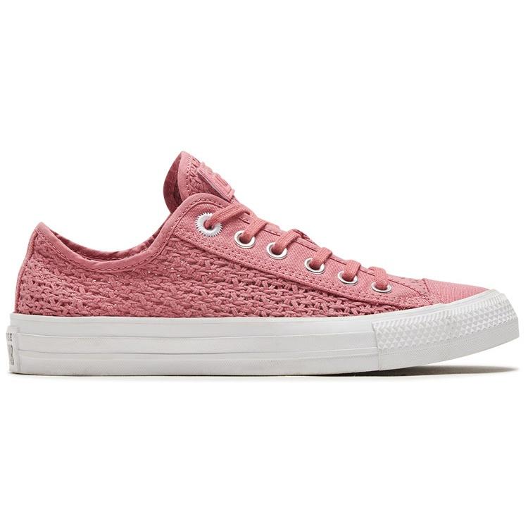 (WMNS) Converse Chuck Taylor All Star Low 'Crochet - Madder Pink' Women's 567656C
