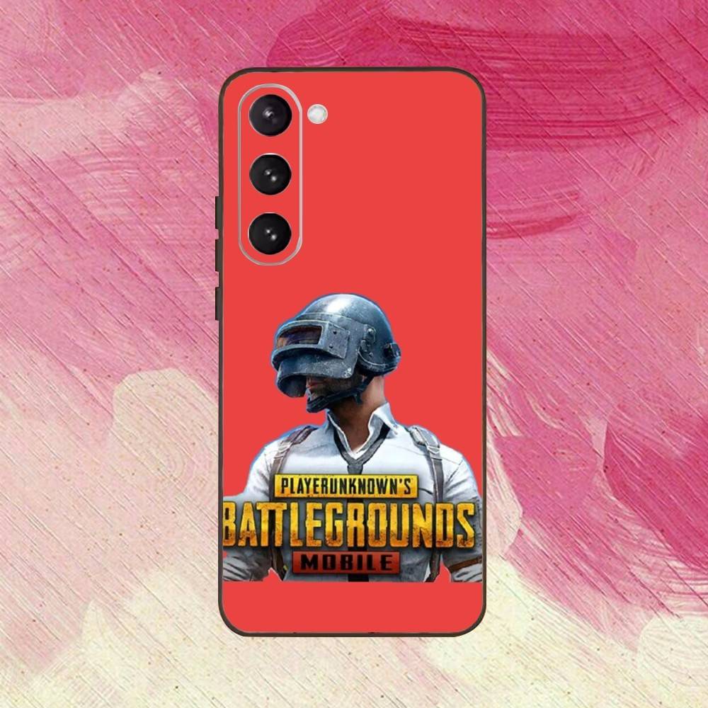 Game P-PUBG-es Phone Case Black Silicone Soft For Samsung Galaxy A73,A72,A71,A70,A53,A52,A51