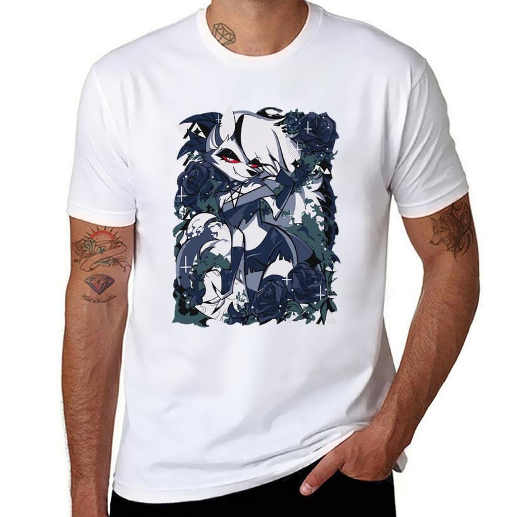Helluva Boss Loona T-Shirt Große Größe Kurzarm-T-Shirt Für Unisex