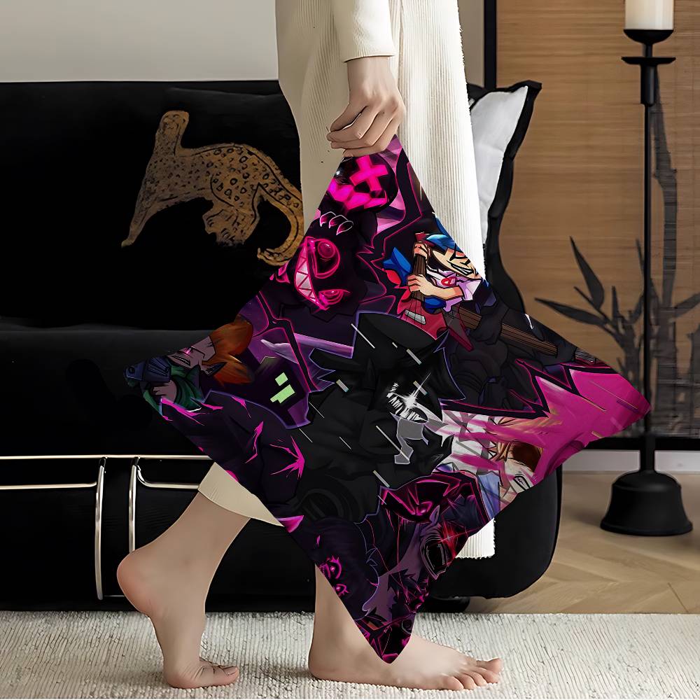 Game F-Friday Night F-Funkin Pico Boyfriend Pillow Gifts Home Office Furnishings Bedroom Sofa Car Cushion Cover Case 45X45Cm