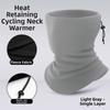 Windproof Winter Warm Fleece Neck Scarves Multicolors Motorcycle Half Face Mask Scarf