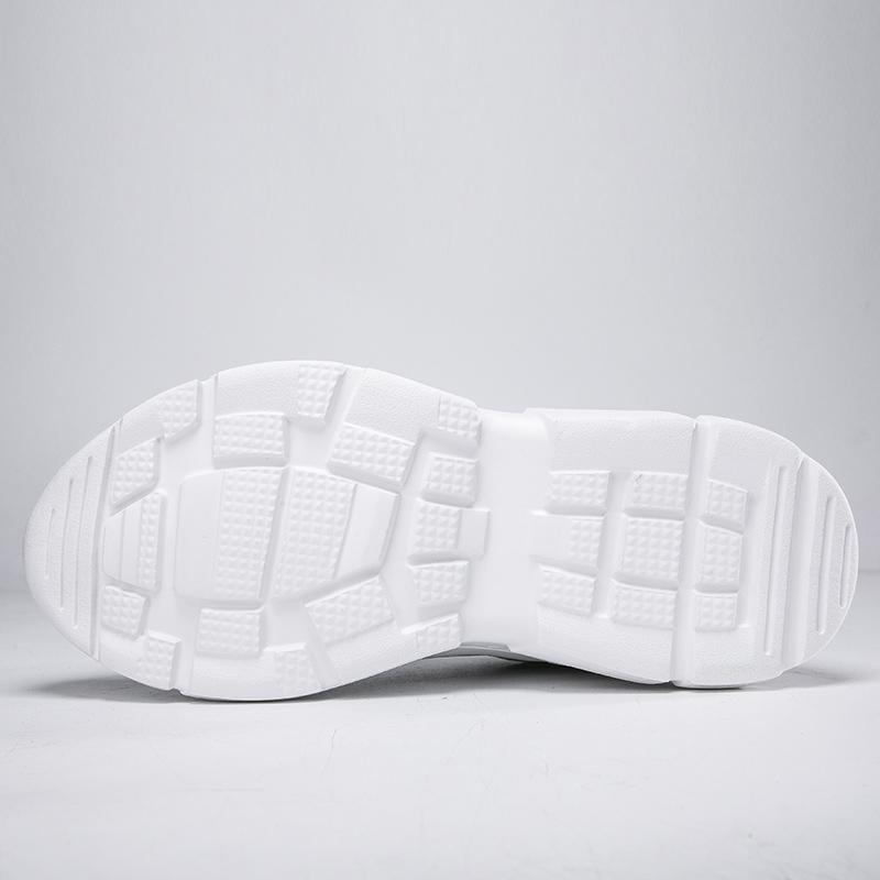 Модные женские прогулочные туфли на плоской подошве с сеткой и толстой подошвой — лучшая — фото 7