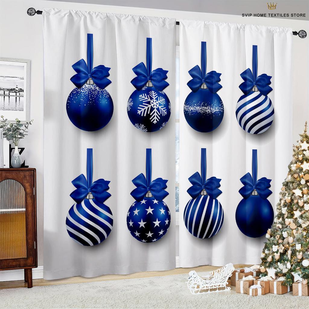3D Printing Christmas Curtains, Pine Cone, Wood Grain, Christmas Tree Decoration, Restaurant, New Year Party