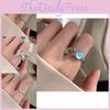 Adjustable Artistic Heart Cloud Ring For Women Stylish Copper Jewelry With Design Unique