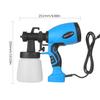 550W Electric Spray   800ml High Pressure Paint Sprayer 3 Spray Patterns  Rate Control with 2.5mm Plastic Nozzle for Painting Furniture Fence Car Bi