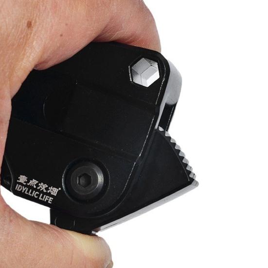 Tendicorda Regolatore Autobloccante Antiruggine Leggero Portatile Forte Portata Ergonomico Fibbia a Sgancio Rapido Regolatore per Cavo