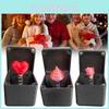 Heart Rose Surprise Gift Box 3d Printed Plastic Toy Decoration Festivals Gifts