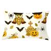 Halloween Orange Series Peach Skin Waist Pillow Cover New Rectangular Sofa Cushion Cover