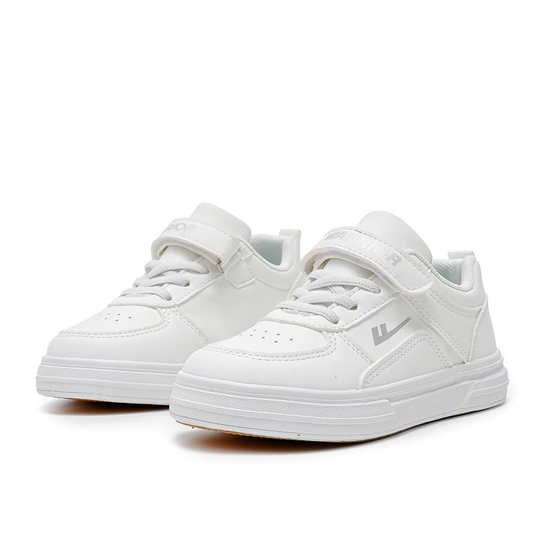 Warrior Simple Versatile Fashion Lightweight White Sneakers Kids Skate Shoes Kids sneakers TH2079