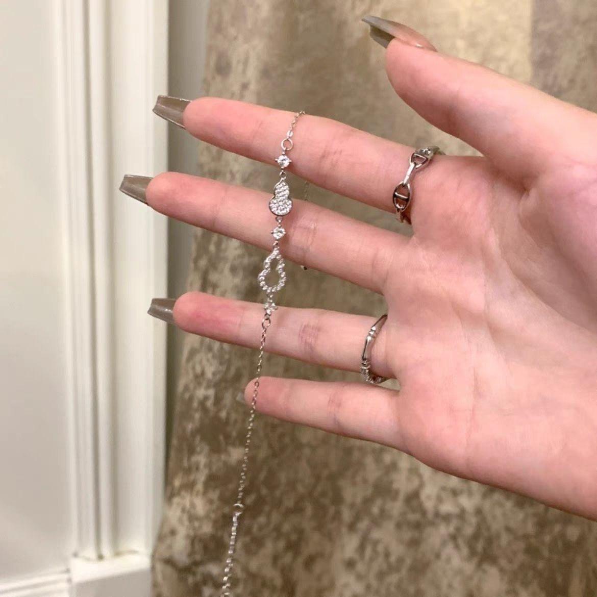 Female Minimalist Niche Ethnic Style Gourd Bracelet