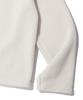 YOUHEE Boucle Half Neck Zip-Up Sweatshirts Ivory