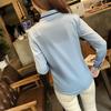 Versatile Korean Style Women's Chiffon Long-Sleeve Casual Loose Plus Size Shirt for Spring/Summer Fashion