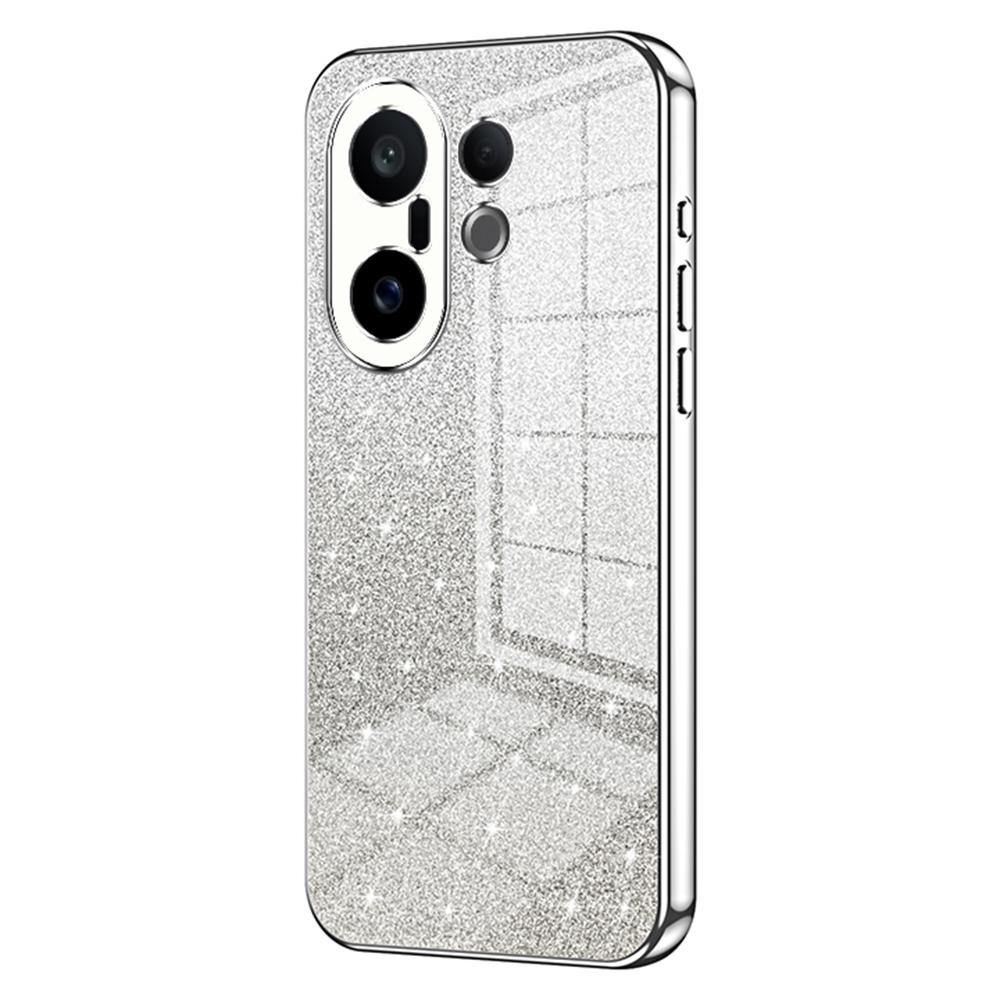 

Для vivo S30 Pro mini 5G Чехол Гальваническое покрытие Градиент Блестящий ТПУ Чехол для телефона Silver