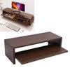 Desktop Display Riser with Drawer AC Outlets and USB Port Hub Mobile Phone Charging Laptop Screen Support Stand