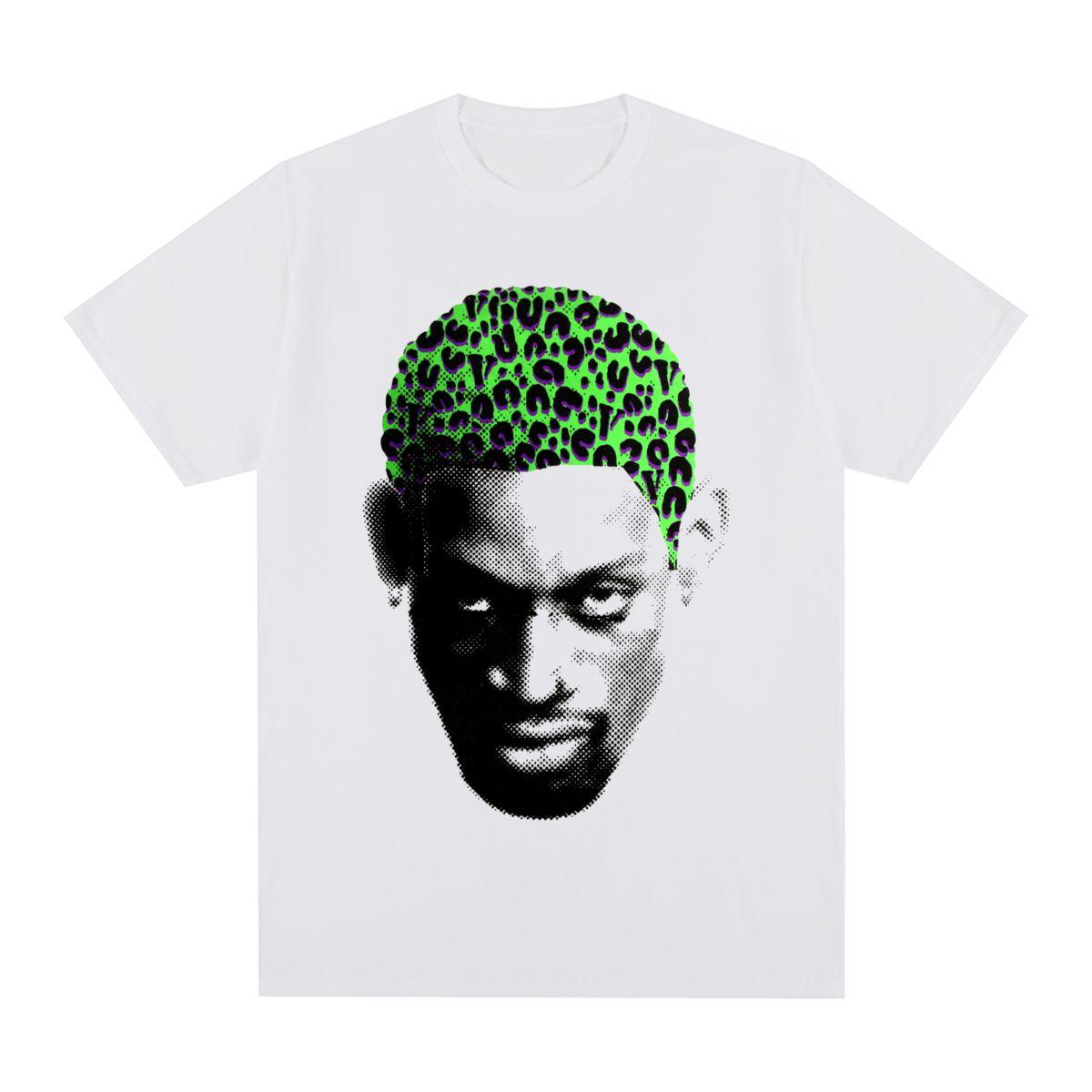 Dennis Rodunisex Vintage Tshirt Hiphop Streetwear Retro Cotton Unisex T Shirt New Tee Tshirt Unisexs Tops S