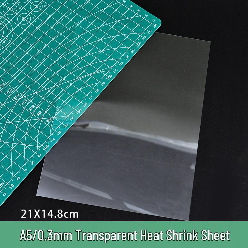 

DIY Transparent Shrink Plastic - 3D Hairpin Flower Pendant Material (0.2/0.3mm)