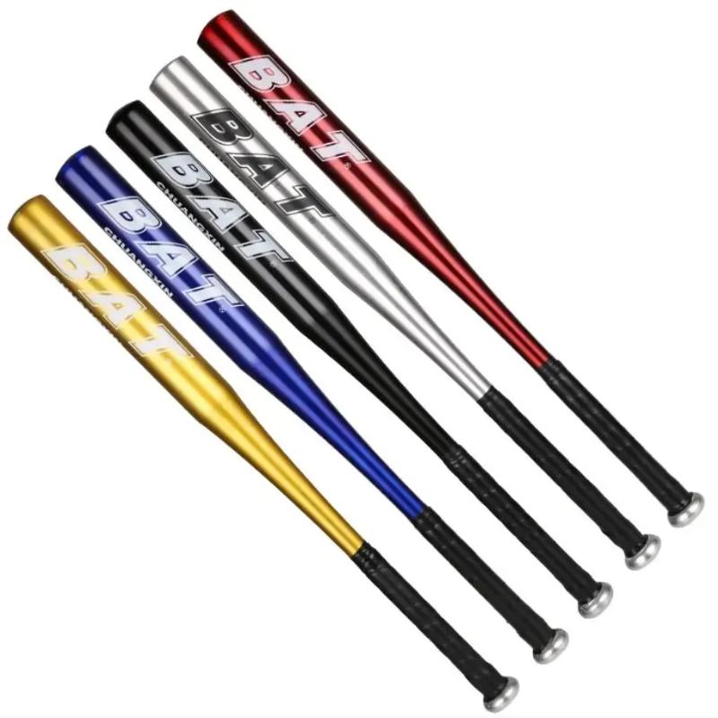 1pc 20 Inch Baseball Bats Aluminium Alloy Baseball Bat Sports Red Black,silver,blue To Mix