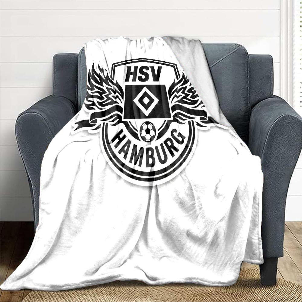 Hamburger SV Flannel Blanket, High quality Comfortable for All Seasons, Home Decor, Warmth and Comfort