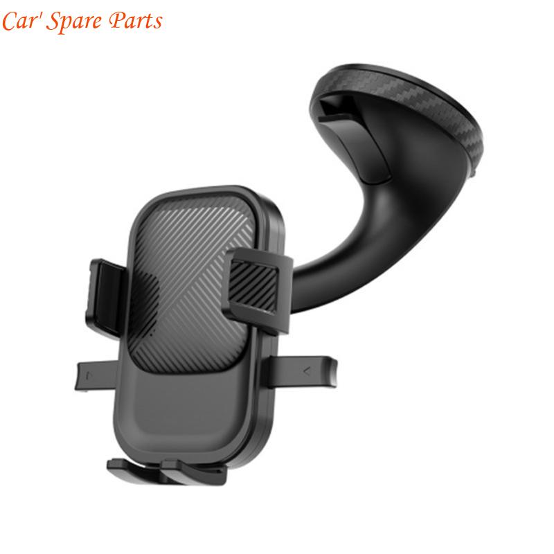 Y4UA Dashboard & Windshield Adjustable Car Mount Phone Holder Stand with Suction Cup Base and TelescopicArm for Mobile Phone