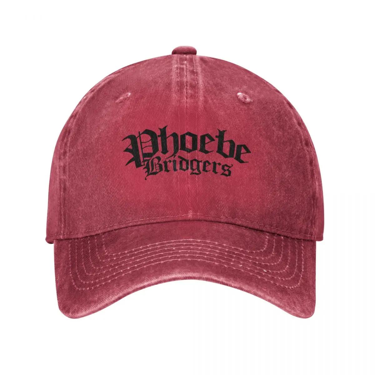 Phoebe Bridgers Merch Phoebe Bridgers Black Logo Baseball Cap Sun Hat For Children Vintage New In Hat Cosplay Boy Womens