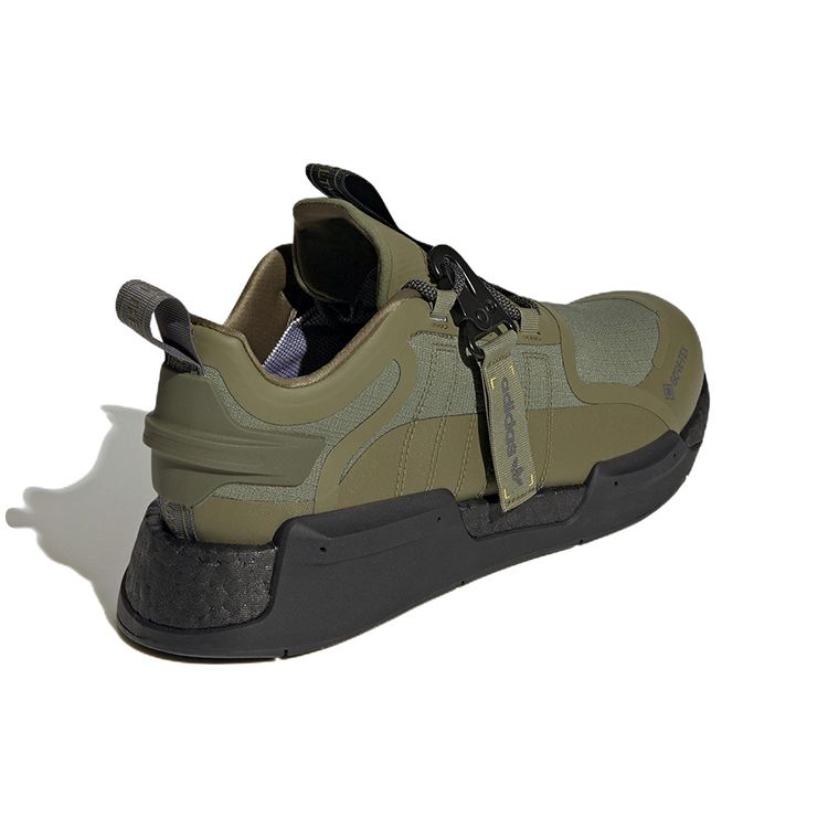 adidas NMD_V3 GORE-TEX Focus Olive Unisex Sneakersy Zielony Impact-Żółty Core-Czarny HP7778