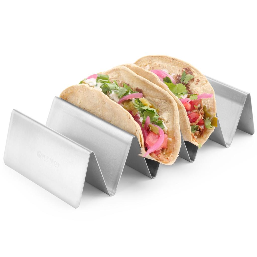 Hendi 429457 espositore per panini e hot dog, 4 scomparti