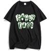 Sally Face Game Logo Print Tshirt Cotton Short Sleeve Loose Male Tshirts Oneck Fashion Unisex Streetwear Hip Hop Men Clothing