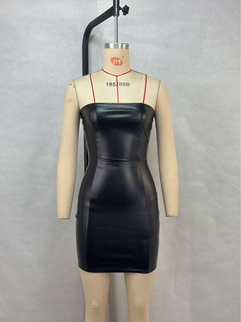 2024 Spring/Summer Sexy Off-Shoulder Women's Slim Dress