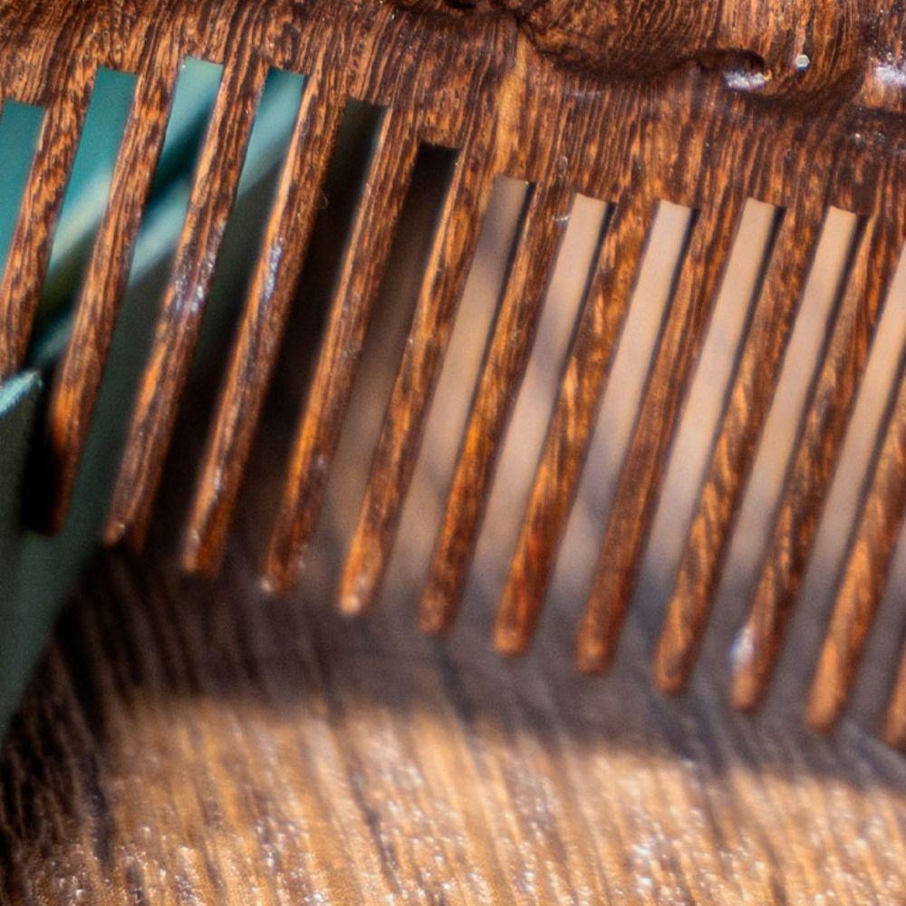 Scalp Massage Wood Comb Anti Static Wooden Comb Portable Mini Comb Brush Gift