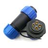 SP21 4Pin Waterproof Aviation-Cable Connector,Power Connector-Plug Socket IP67