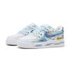 Nike Air Force 1 Ocean Hunting Cow Leather Abrasion Resistant Slip Resistant Low Top Skateboard Shoes Unisex Blue White CW2288-111(Team997-)