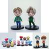 Exquisite 7pcs Set Of Kpop Bangtan Boys Star Figure Dolls For Unique Decor