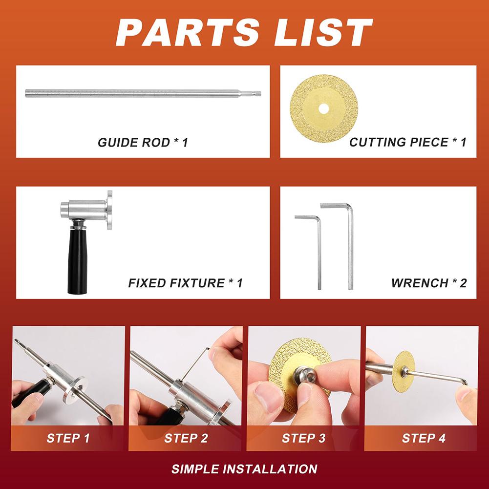 Inside PVC Pipe Cutter 1-1/2 To 8 Inch PVC Pipe Plumbing Inside Cutter Internal Plastic Pipe Cutter Set Adjustable Cutting Depth