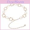 Women Fashion Metal Waist Chain With Hook Closure For Casual Wear