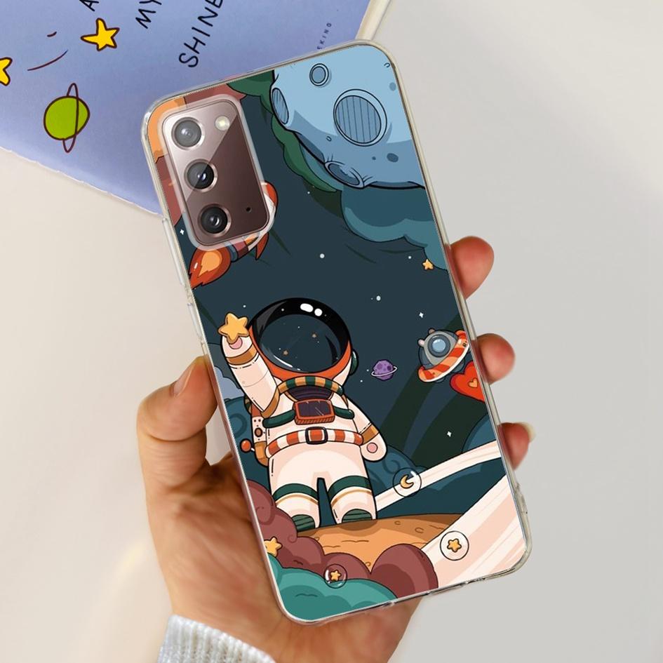 For Samsung Note 20 5G Case SM-N981B Popular Flower Slim Soft Silicone Phone Cover For Samsung Galaxy Note20 Ultra 5G Funda Capa