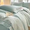 200 pieces of A-level winter flannel bedding set made of pure cotton, thickened and warm, luxurious solid color bed sheets, four piece set